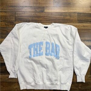 White 'The Bar' Sweatshirt